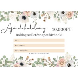 Ajándék utalvány - 10.000 Ft értékben  Ajándék utalvány - 10.000 Ft értékben