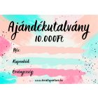 Ajándék utalvány - 10.000 Ft értékben 