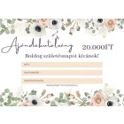 Ajándék utalvány - 20.000 Ft értékben