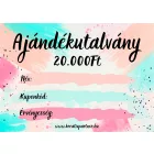 Ajándék utalvány - 20.000 Ft értékben