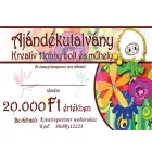 Ajándék utalvány - 20.000 Ft értékben
