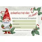 Ajándék utalvány - 25.000 Ft értékben