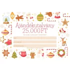 Ajándék utalvány - 25.000 Ft értékben