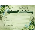 Ajándék utalvány - 5.000 Ft értékben 