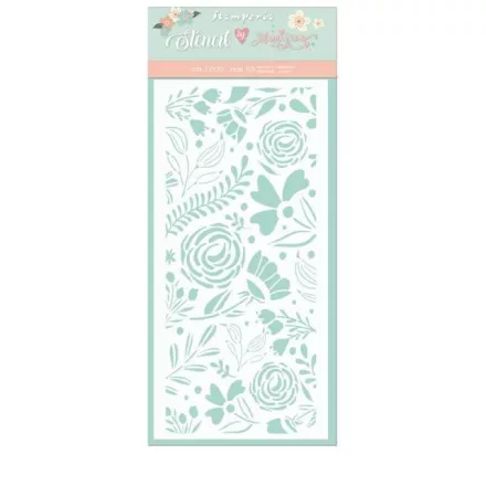 Stamperia stencil - Big roses