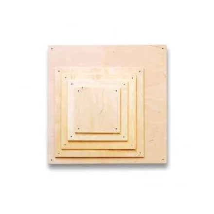 Fa lapok - négyzet - 32x32cm