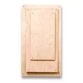 Fa lapok - téglalap  - 16x32cm