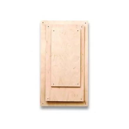 Fa lapok - téglalap  - 16x32cm