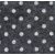 Pöttyös puha filc anyag sötétszürke melange - fehér 40x30cm