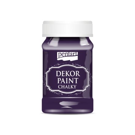 Pentart Dekor Paint Chalky - Püspöklila - 100ml