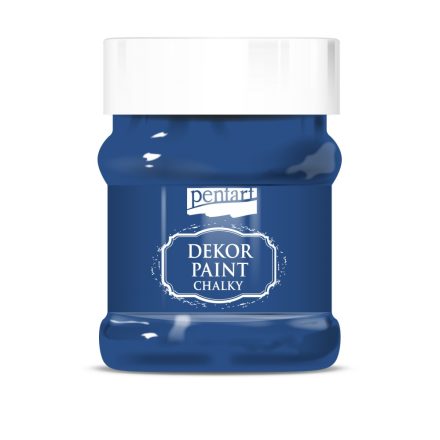 Pentart Dekor Paint Chalky - Acélkék - 230ml