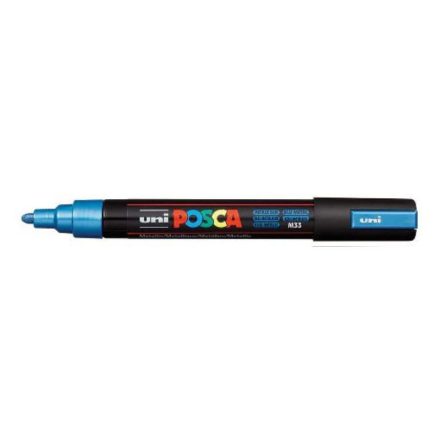 POSCA toll PC-5M-1,8mm -  Metál kék