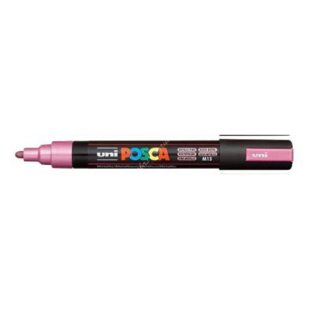 POSCA toll PC-5M-1,8mm -  Metál rózsaszín