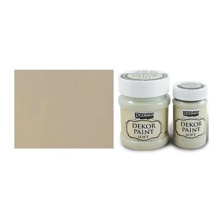 Pentart Dekor Paint Soft - Cappuccino - 100ml