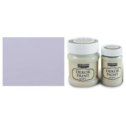 Pentart Dekor Paint Soft - Világos lila - 100ml