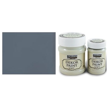 Pentart Dekor Paint Soft - Grafitszürke - 100ml