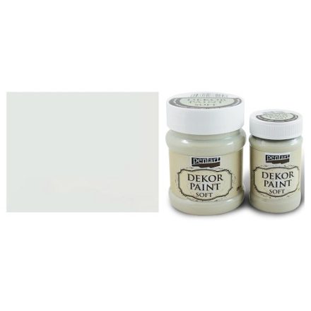 Pentart Dekor Paint Soft - Krémfehér -  230ml