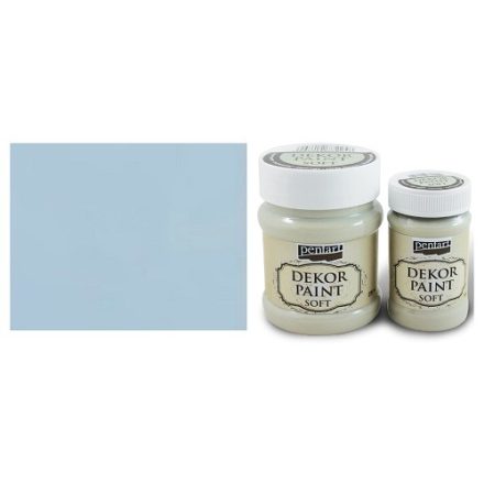 Pentart Dekor Paint Soft - Jégkék -  230ml
