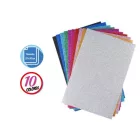 Glitterpapír csomag - 10db