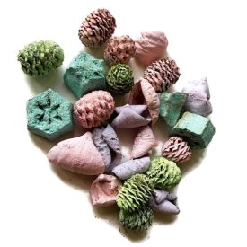 Termés csomag - Szines festett termések Termés csomag - Szines festett termések