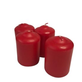 Adventi gyertya - piros szín Adventi gyertya - piros szín