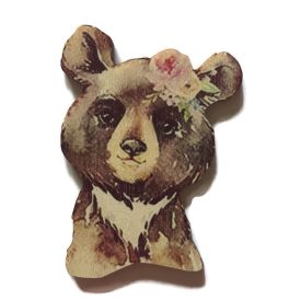 Fa tábla -  Formára vágott MACI Fa tábla -  Formára vágott MACI