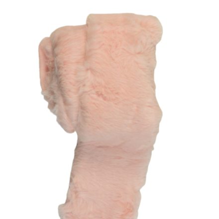 Szőrme tekercs - rózsaszín
