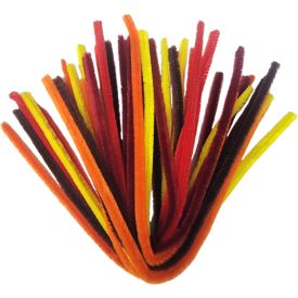 Zsenília drót őszi színek 25db/csomag Zsenília drót őszi színek 25db/csomag