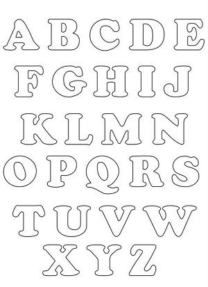 dekorgumi betűk